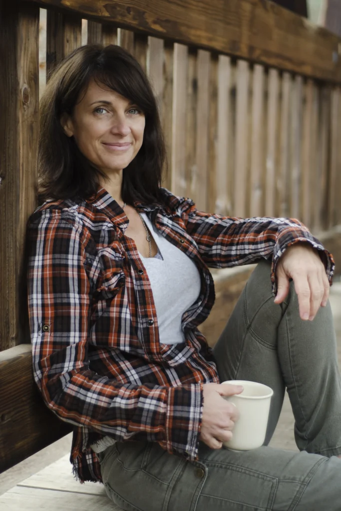Woman having a cup of coffee on the deck – Wyoming Recovery - Wyoming Recovery Wyoming Recovery offers inpatient and outpatient drug addiction treatment / drug rehab programs, including medically supervised detox and treatment with Suboxone.